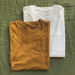 NWT Banana Republic basic tees. (TWO)